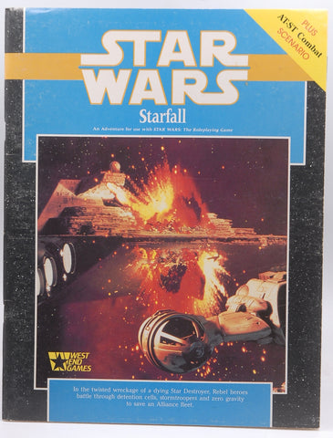 Star Wars RPG Starfall w/Counters and Map, by Staff