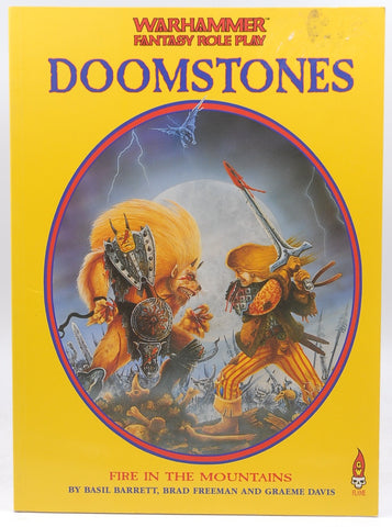 Fire in the Mountains (Doomstones), by Graeme Davis, Brad Freeman, Basil Barrett