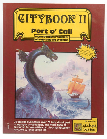 Citybook II: Port o' Call (GM Aid for all FRP Systems), by Michael Stackpole, Liz Danforth