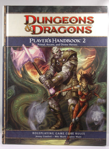 Dungeons & Dragons: Player's Handbook 2- Roleplaying Game Core Rules, by Wyatt, James, Mearls, Mike, Crawford, Jeremy