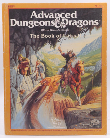 AD&D The Book of Lairs II G+, by Staff