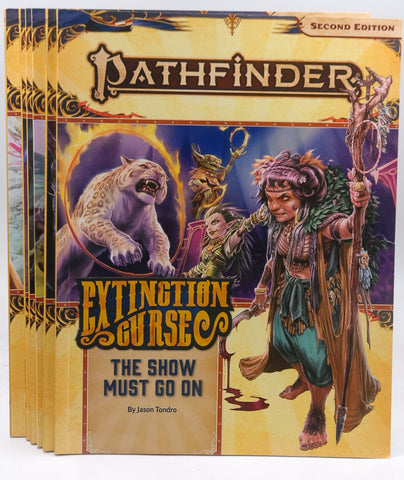 Pathfinder 2nd Ed Extinction Curse 1-6 VG++, by Jason Tondro, et al