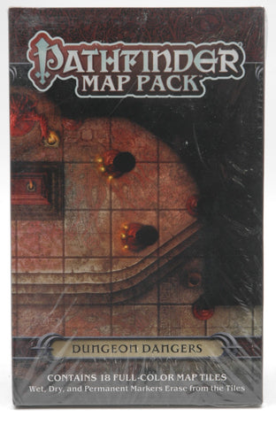 Pathfinder Map pack Dungeon Dangers New, by Staff