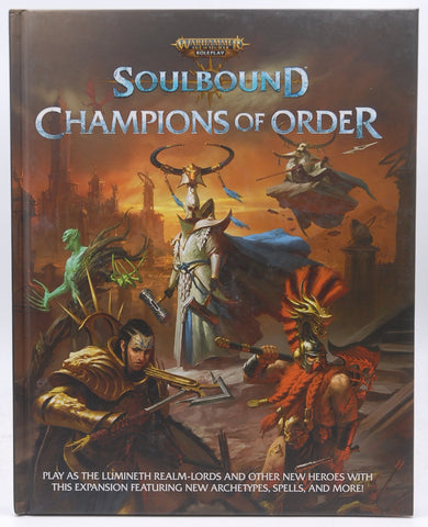Warhammer FRP RPG Soulbound Champions of Order, by Staff