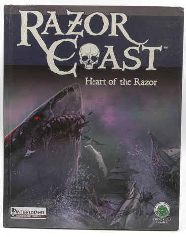 Razor Coast Heart of the Razor VG++ Pathfinder RPG, by Thomas Knauss, et al