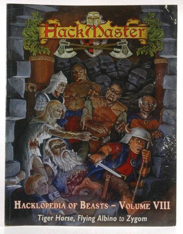 Hackmaster: The Hacklopedia of Beasts, Vol 8, by Team, The Hackmaster Development