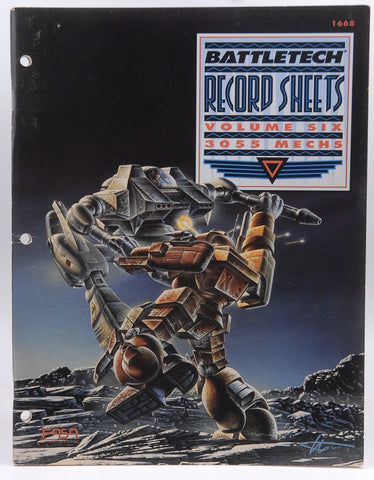 Battletech Record Sheets Volume Six: 3055 Mechs #1668, by No Author