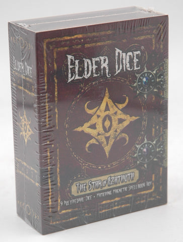 Elder Dice The Star of Azathoth Super Nova 9 Dice/Case Clear/Pink/Blue, by