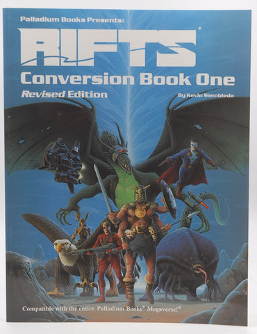 Rifts Conversion Book One Revised, by Kevin Siembieda Signed