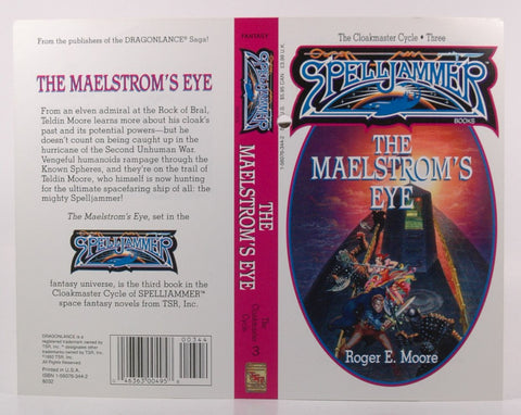 AD&D Spelljammer The Maelstrom's Eye Novel Printers Proof Rare, by Roger E Moore