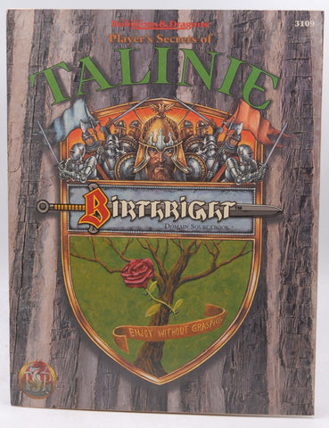 Talinie Domain Pack (Birthright - Legacy of Kings Accessory), by Tsr