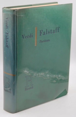 FALSTAFF ... NUOVA EDIZIONE RIVEDUTA E CORRETTA. (PARTITURE RICORDI. 154), by Fortunino Giuseppe Francesco Verdi