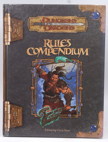 Rules Compendium (Dungeons & Dragons) by Chris Sims (2007) Hardcover, by