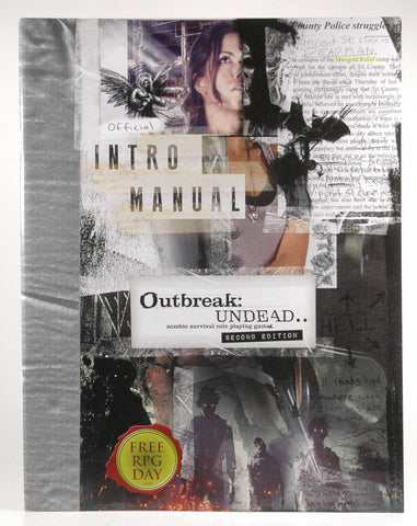 Official Intro Manual Outbreak Undead RPG 2nd Ed Free RPG Day 2019, by