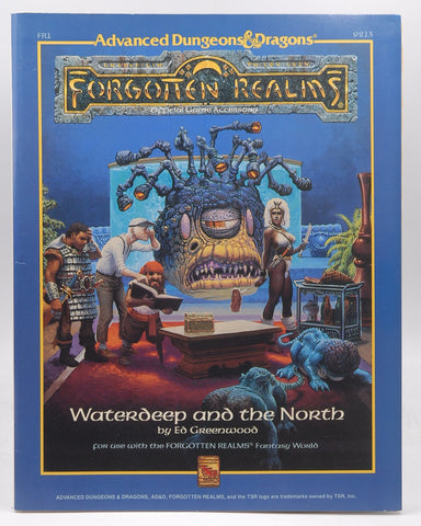Waterdeep and the North (AD&D Fantasy Roleplaying, Forgotten Realms, FR1), by Greenwood, Ed
