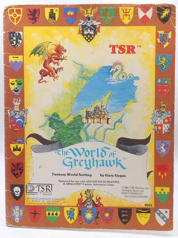 World of Greyhawk, folio edition (Advanced Dungeons & Dragons), by Gary Gygax