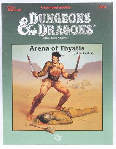 Arena of Thyatis (Dungeons and Dragons Module DDA1), by Nephew, John