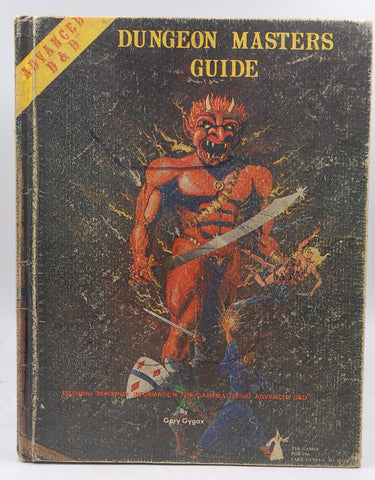 AD&D 1st Print Dungeon Masters Guide Fair, by Gary Gygax First Edition