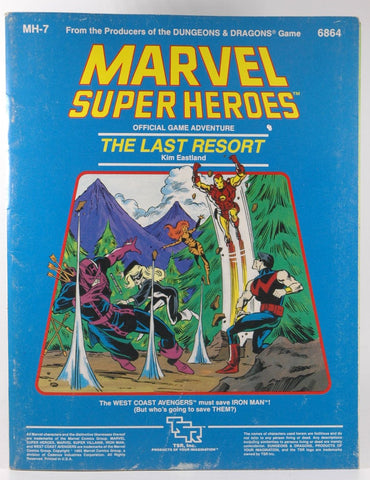 Last Resort (Marvel Super Heroes module MH7), by Eastland, Kim