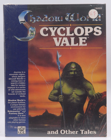 Cyclops Vale and Other Tales (Shadow World/Rolemaster), by Iron Crown Enterprises (Ice)