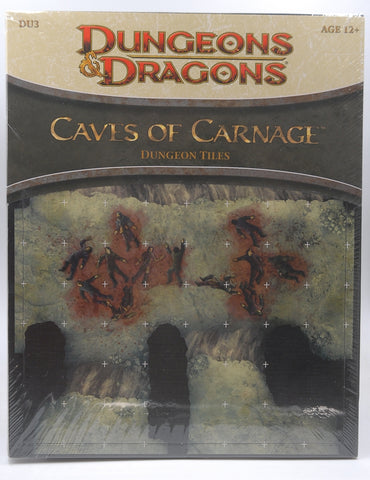 D&D 4e Dungeon Tiles Caves of Carnage SW, by Staff