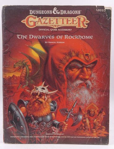 The Dwarves of Rockhome (Dungeons & Dragons Gazetteer GAZ6), by Aaron Allston