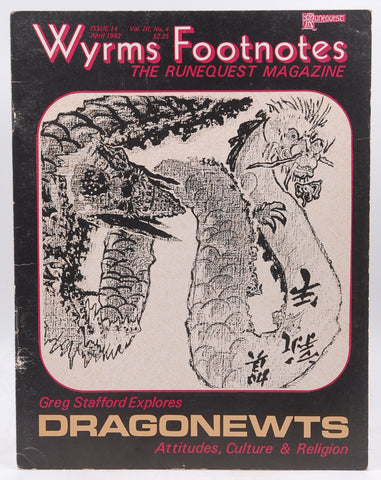 Wyrms Footnotes, Issue 14 (Runequest), by Staff