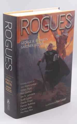 Rogues Signed and Limited, by Martin, Rothfuss, Gaiman, Abercrombie, Lynch, Willis, et al Signed