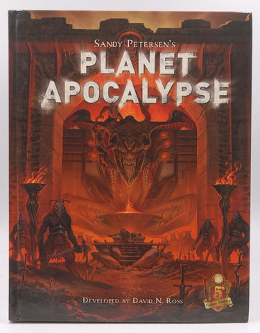 Sandy Petersen's Planet Apocalypse RPG D&D 5e, by David N Ross