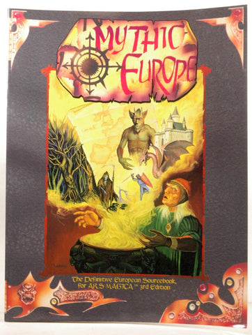 Mythic Europe (Ars Magica Fantasy Roleplaying), by Widing, Ken, Hotz, Eric, Scott, Curtis