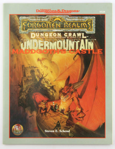 AD&D Dungeon Crawl Maddgoth's Castle Undermountain, by Schend  