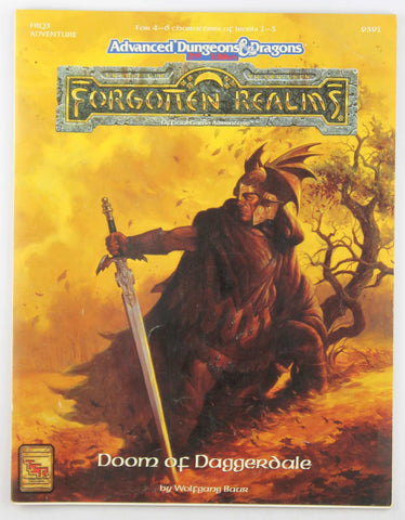 AD&D FRQ3 Doom of Daggerdale, by Baur  