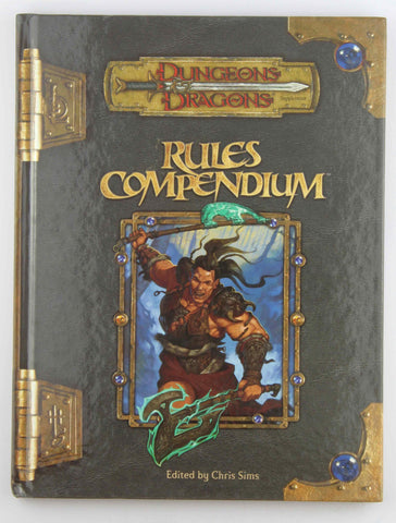 Rules Compendium (Dungeons & Dragons) by Chris Sims (2007) Hardcover, by   