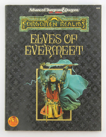 AD&D 2e Elves of Evermeet Forgotten Realms, by Pryor  