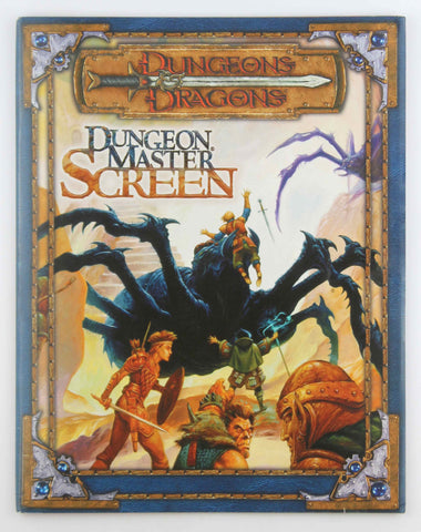 D&D 4e Dungeon Master Screen VG, by In House  