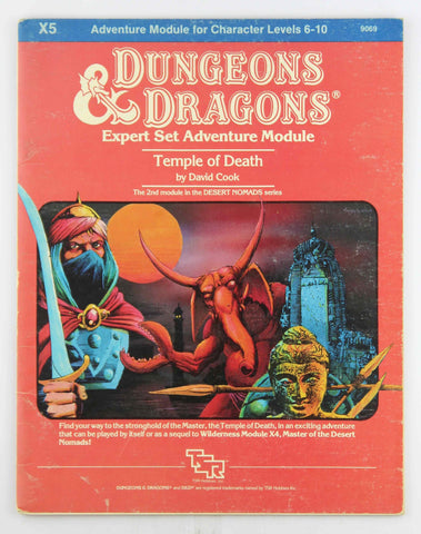 D&D X5 Temple of Death VG, by David Cook  
