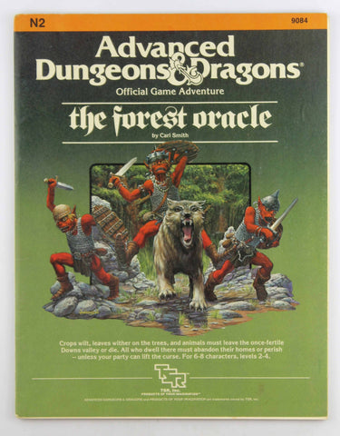 The Forest Oracle (Advanced Dungeons & Dragons Module N2), by Carl Smith  