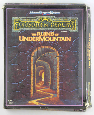 AD&D The Ruins of Undermountain Fair, by In House  