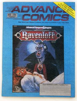Advance Comics #18 1990 Ravenloft Cover TSR, by In House  
