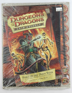 Dungeons & Dragons Lair Assault Forge of the Dawn Titan SW, by Bilsand, Mearls  