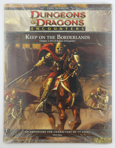 D&D Encounters 4e Keep on the Borderlands Chapter 2/5 A Season of Serpents SW, by Sims  