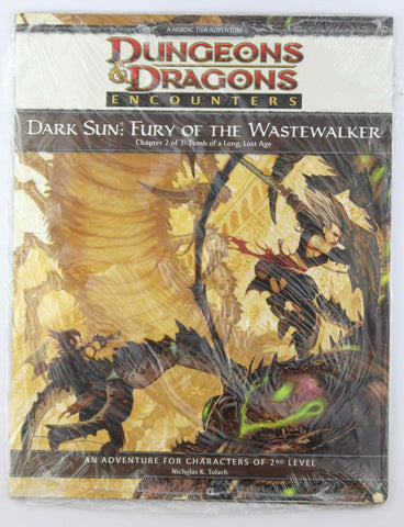 2/3 D&D Encounters 4e Dark Sun Fury of the Wastewalker Flight to Tyr SW, by Tulach  