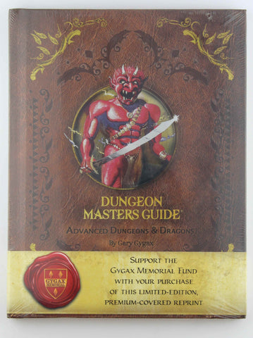 AD&D Dungeon Masters Guide Gygax Memorial Fund SW, by Gary Gygax  