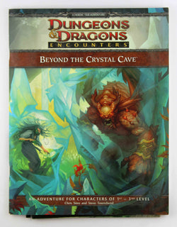 D&D Encounters Beyond the Crystal Cave, by Sims, Townshend  
