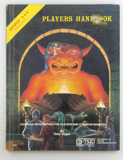 Advanced Dungeons & Dragons, Players Handbook: Special Reference Work, by Gary Gygax  
