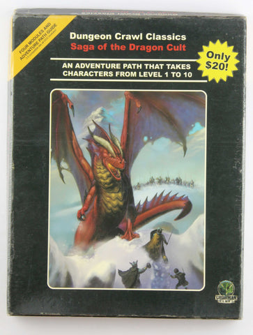 Saga of the Dragon Cult (Dungeon Crawl Classics Adventure Path), by Harley Stroh  