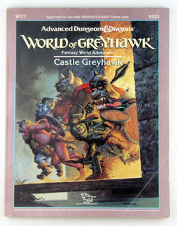 AD&D World of Greyhawk Castle Greyhawk w/Highlighting, by In House  