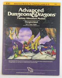 AD&D EX1 Dungeonland G+, by E Gary Gygax  
