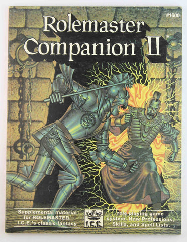 Rolemaster Companion II (Rolemaster 2nd Edition Game Rules, Fantasy Role Playing, Stock No. 1600), by Carlyle, Mike,Ridley, Art,Khanna, P. Singh  