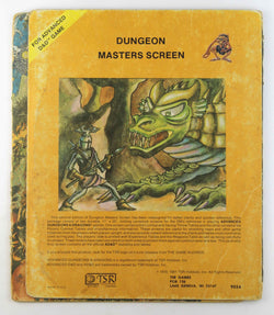 Dungeon Masters Screen, Product No. 9024  (Advanced Dungeons and Dragons), by TSR Games staff  